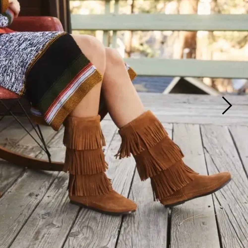 3 Layer Fringe Boot